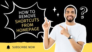 HOW TO REMOVE SHORTCUTS FROM CHROME HOMEPAGE?//2025//@TECHM0DE80#focus