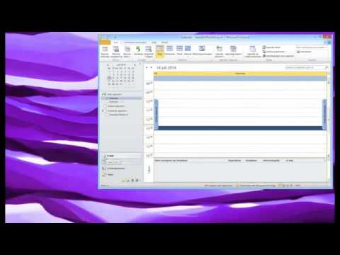 Agenda delen via extern email Outlook