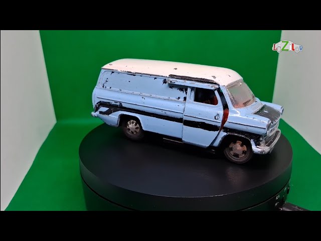 Dinky toys Ford Transit van Mk1 diecast restoration. - YouTube