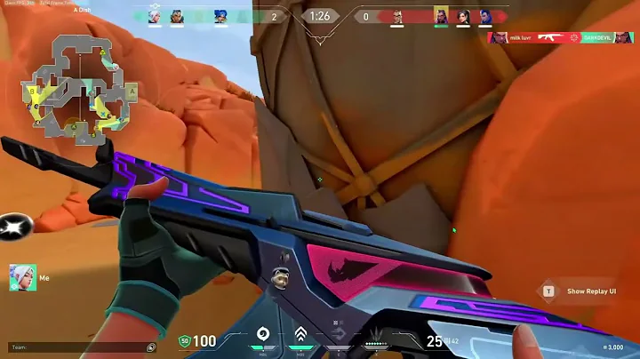 Calm Aim 5K\ Valorant Ace Jett.