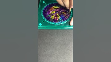 Art of the Spiral: Mastering Spirograph Designs for Inner Peace! #relaxing #shorts #art #spirograph