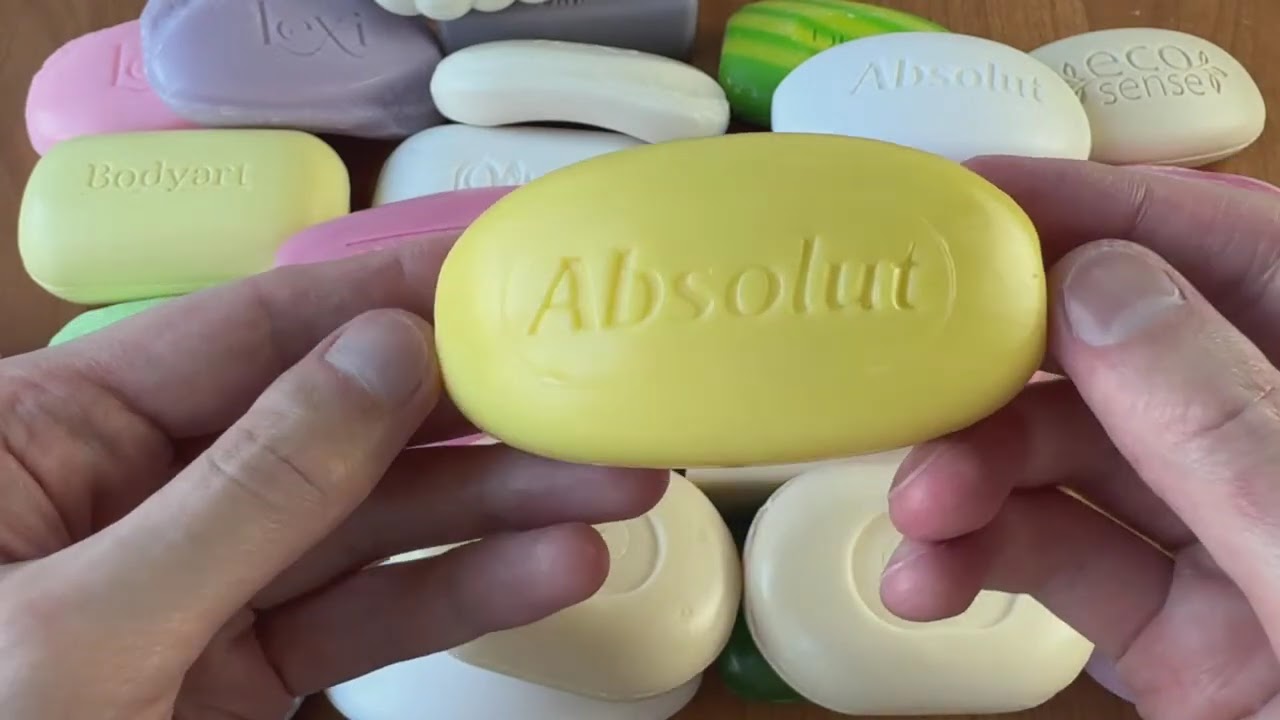 ASMR / Soap opening Haul no talking no music | Leisurely unpacking soap