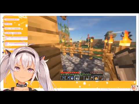 【マイクラ】魔使のお歌と裸足のフレン【にじさんじ切り抜き/魔使マオ】