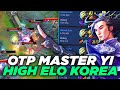 Ls  spectating the best master yi in the world  70 wr in high elo korea