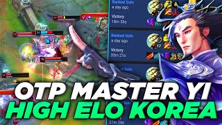 LS | SPECTATING THE BEST MASTER YI IN THE WORLD - +70% W/R IN HIGH ELO KOREA