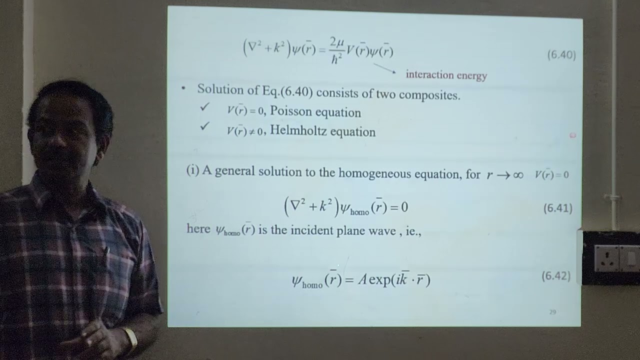 New L.6.2 Born approximation - Validity of Born approximation (Part 1)