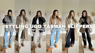 WAYS TO STYLE UGG TASMAN SLIPPERS FOR AUTUMN/WINTER + great dupes for only £30