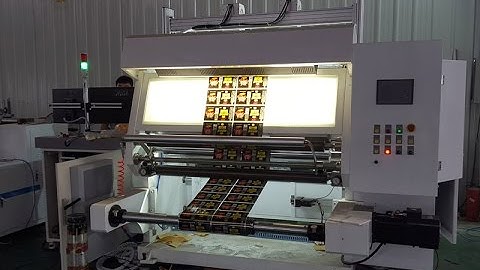 ZTM-E1300 inspecting rewinding machine