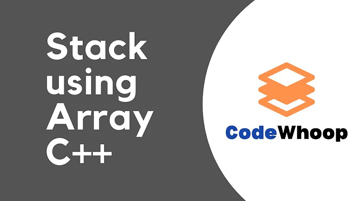 Stack implementation using Array in C++