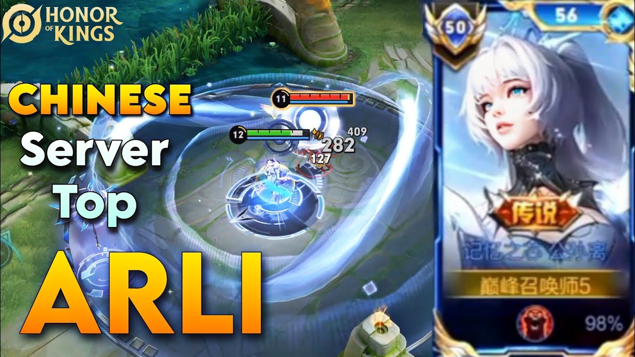 Honor of kings : Top Global Gongsun Li/Arli Gameplay 