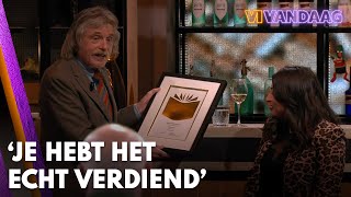 Download Lagu Johan overhandigt prestigieuze oorkonde aan Lale Gül: 'Je hebt het echt verdiend' | VI Vandaag MP3 Download Lagu Johan overhandigt prestigieuze oorkonde aan Lale Gül: 'Je hebt het echt verdiend' | VI Vandaag MP3