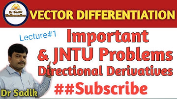 Problem on Directional Derivatives
