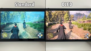 Famous Stead Deck vs. Steam Deck OLED Side by Side Comparison Gameplay Wealth