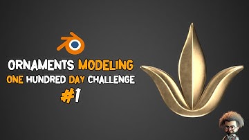 Ornaments Modeling in Blender #1