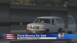 O.J. Simpson's Ford Bronco Up For Sale
