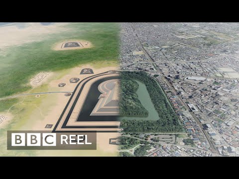 Japan's mysterious 'keyhole' tombs - BBC REEL