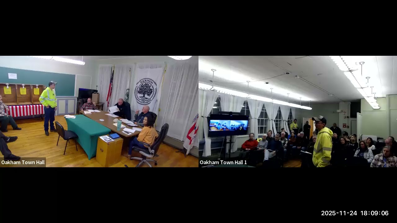 Board of Selectmen Meeting 11/24/25