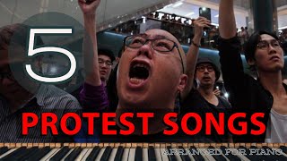 5 Songs of Protest - Arranged for Piano