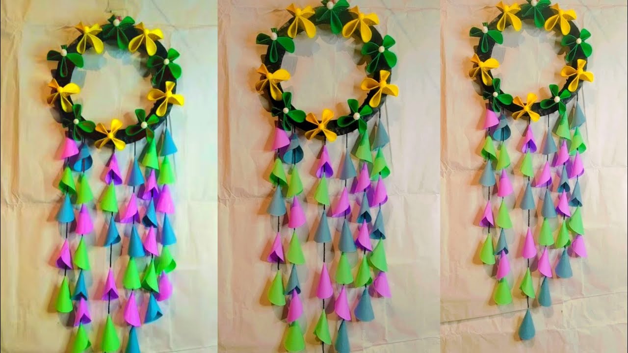 easy Wall hanging Decoration Ideas/wall hanging craft ideas/room