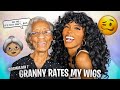 Grandma Rates My Wigs feat. Granny Slim 🫶🏾 | Vlogmas Day 7