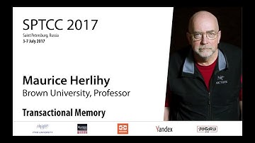 Maurice Herlihy — Transactional Memory (Part 1)