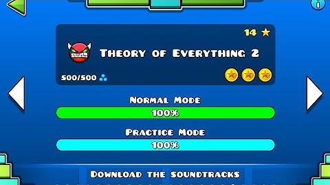 [1080p Mobile] [Rebeat] "Theory Of Everything 2" - (3 Coins) - Geometry Dash