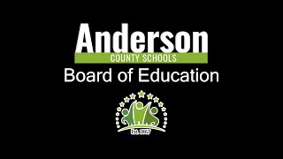 Anderson County Schools Board of Education: November 10, 2025