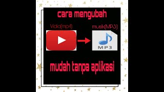 CARA MUDAH MENGUBAH VIDIO YOUTUBE MENJADI MP3 TANPA APLIKASI || ANDINI AGUSTINA screenshot 3