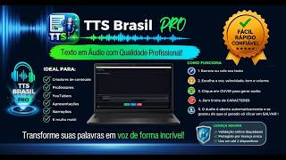 🎙️ Transforme qualquer texto em uma voz natural com o TTS Brasil Pro! screenshot 3