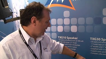 Australian Monitor TXG Series at the SVL Stand Integrate 2011