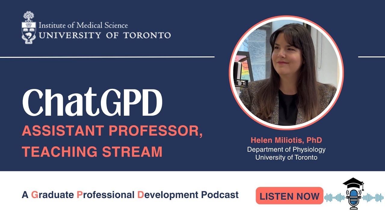 ChatGPD Ep. 10: Teaching Stream Faculty - Below the Tip of the Iceberg