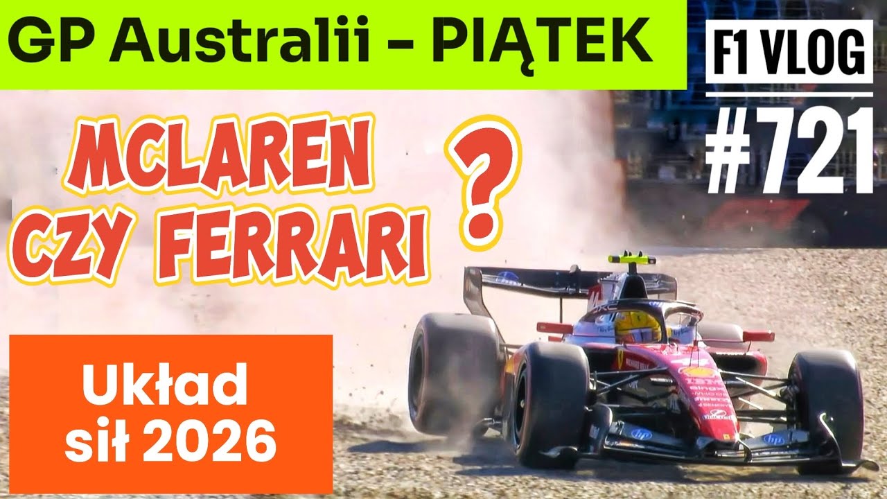 Formuła 1: Układ sił w Australii – Ferrari i McLaren! Będzie mniej wyścigów? Złe wibracje w Astonie