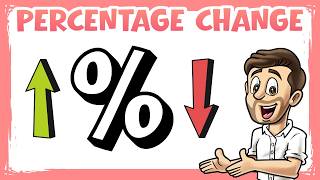 Percentage Change Problems // Percentage Increase & Decrease