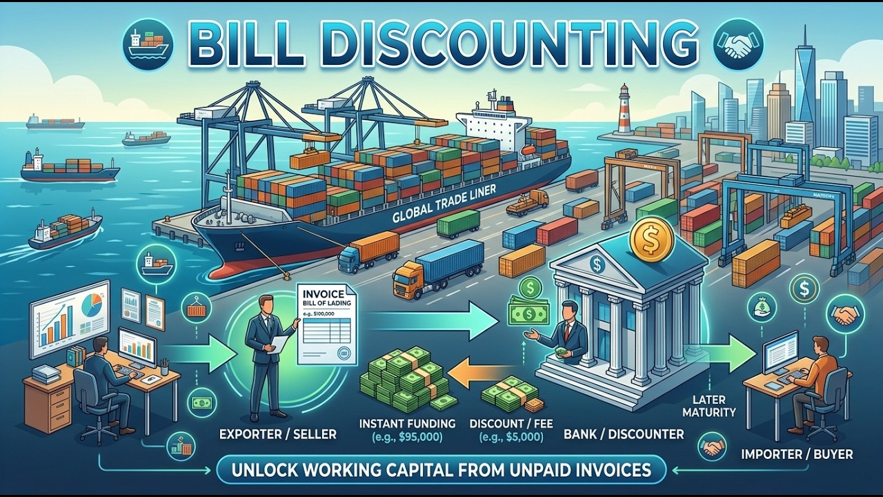 Bill Discounting in Banking | Working Capital Finance Explained - YouTube