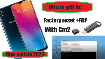 Vivo Y91c 1820 FRP Pin Pattern Password Lock Remove By cm2 II Vivo 1820 Y91c Frp Bypass 1 click cm2
