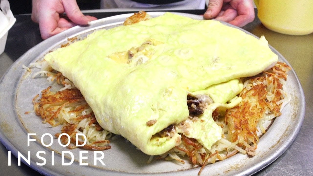 ⁣12-Egg Omelette Is A Breakfast For Champions