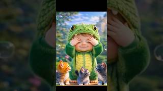 Cute Kids Dancing on Pok Ame Ame Cilukba 😂 Viral Baby Trend #shorts