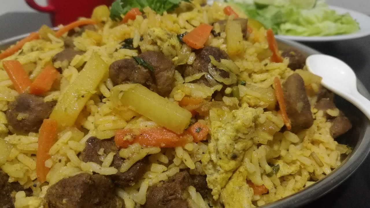 Soya chunks fried rice || സോയ ചങ്ക്സ് ഫ്രയ്ഡ് റൈസ് - YouTube