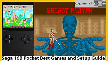 Sega 16B Arcade on Analogue Pocket! Golden Axe and More! Analogue Pocket Setup Guide and Review!