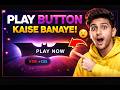 Modern Website UI Design | Play Now Animation | Clean Web Template Showcase 2026 #Adesh Play Hub