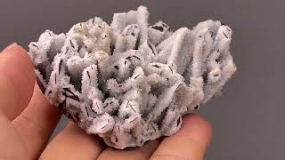 Video preview: Wolframite-group with Quartz – Yaogangxian Mine, Hunan, China | Natural Mineral Specimen