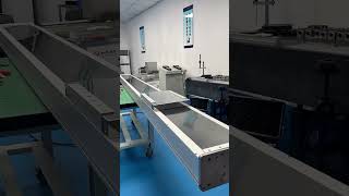 Fully enclosed screw module operation test, high load, repeat positioning accuracy within ± 0.01 mm