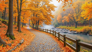 Beautiful Relaxing Music 🍁 Autumn Melodies for Stress Relief & Healing