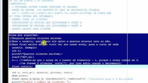 Curso de programação em C/C++ Lista 05 de Exercícios