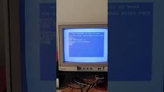 Hello world commodore 64 style