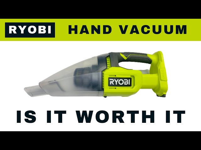 RYOBI 18V ONE+ Lithium-Ion Cordless Hand Vacuum (Tool-Only)
