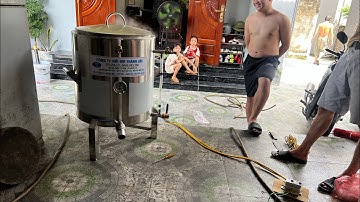 Nồi Nấu Đậu Hũ đun bằng Điện 220v không khê không cháy