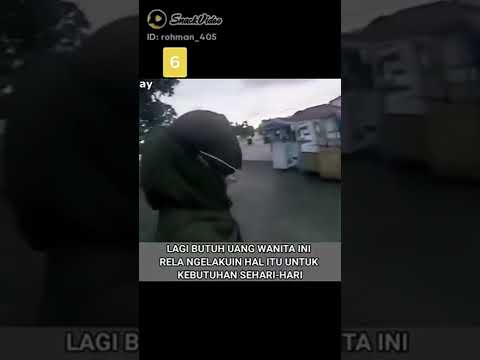 demi uang wanita ini melakuakan apa saja