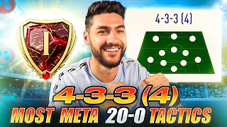 *NEW* RANK 1 MOST META 4-3-3(4) TACTICS POST PATCH - THE OVERPOWERED WING PLAY FORMATION in FIFA 23