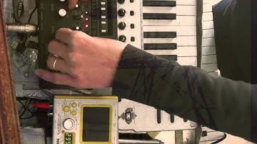 Korg monotribe, kaossilator : on the run (pink floyd)